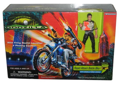 Godzilla Rapid Attack Battle Bike Trendmasters (1998) Figure Toy Playset - Walmart.com