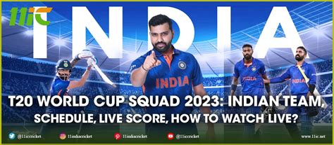 T20 World Cup Squad 2023: Indian Team, Schedule, Live Score, How To ...