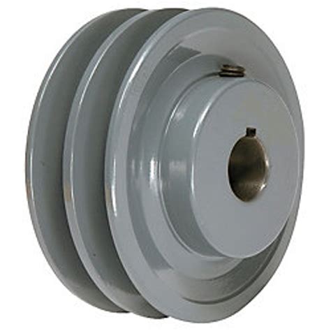 2AK30X7/8 Pulley | 3.05" X 7/8" Double Groove AK Fixed Bore Pulley