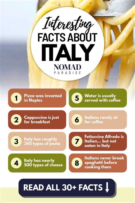 35 Cool and Interesting Facts about Italy and Italians