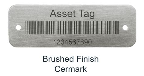 Stainless Steel Asset Tags – Cove Engraving