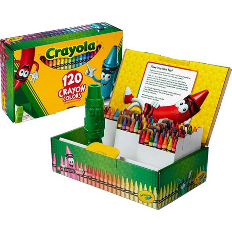 Crayola 120 Crayons - Assorted - 120 / Box