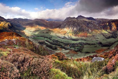 A look down the Langdale Valley by Lake District Photographer Martin Lawrence