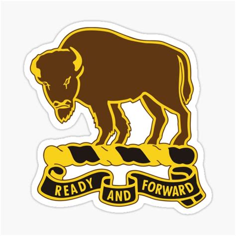 "US 10th Cavalry Regiment (Buffalo Soldiers)" Sticker for Sale by 86clothingco | Redbubble