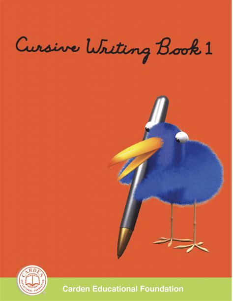 Cursive Writing - Book 1 - The Carden Educational Foundation