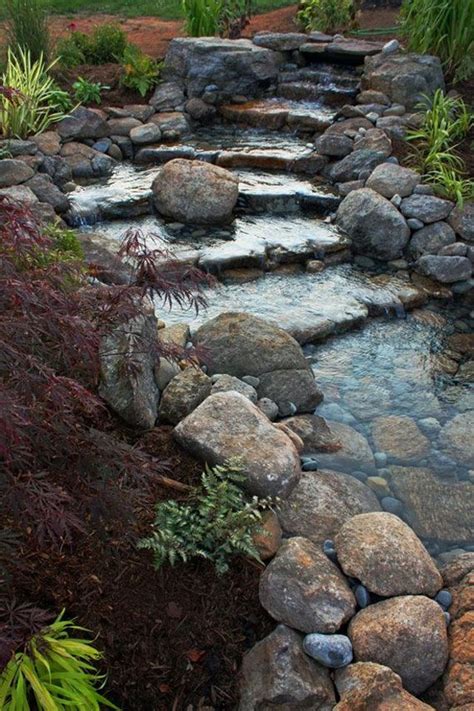 30 Beautiful Backyard Ponds And Water Garden Ideas | Waterfalls ...