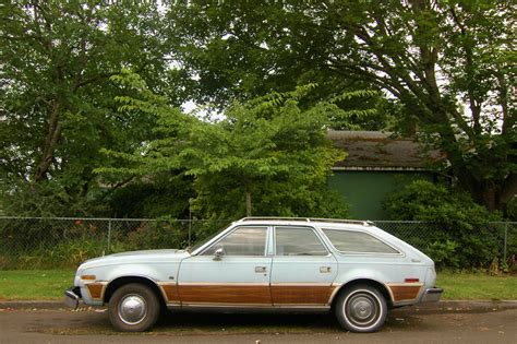 OLD PARKED CARS.: 1978 AMC Concord Station Wagon.