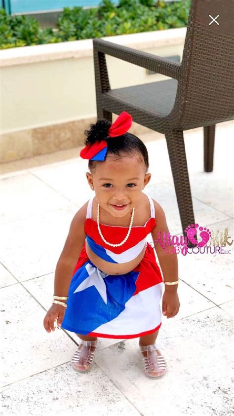 Puerto Rico Clothing. Baby Puerto Rican Skirt . Puerto Rico - Etsy