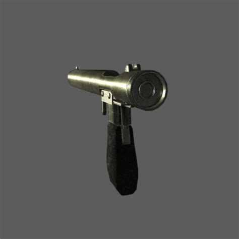 WWII Welrod Pistol - 3D Model by Petar Doychev