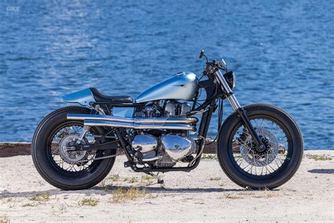 Ocean Breeze: A custom Triumph Bonneville T100 by Heiwa MC | Bike EXIF