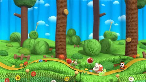 Yoshi's Woolly World (Wii U) Screenshots