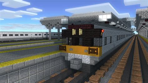 Minecraft Railfanning MTA LIRR Jamaica Station Animation - YouTube