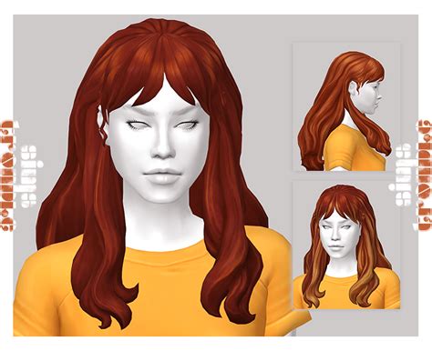 simstrouble: simstrouble: ELLIE | HAIRSTYLE by... - 🌱