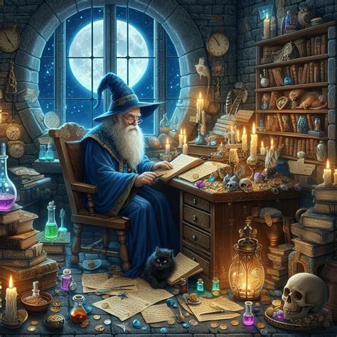 Blue Wizard (5) by SLIKSTER on DeviantArt