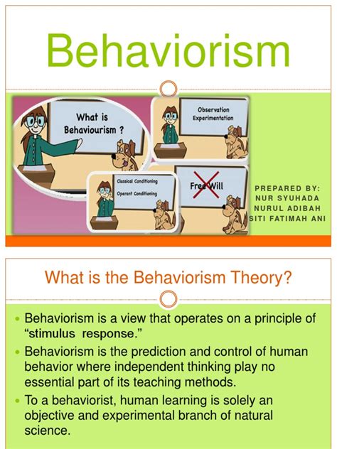 Behaviorism | Behaviorism | Reinforcement