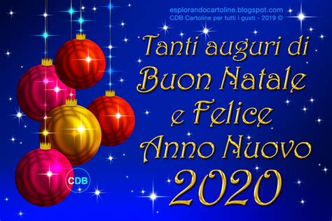 Cartoline per tutti i gusti: 💫🌟 Tanti Auguri di BUON NATALE e FELICE ANNO NUOVO! 2020. Cartolina ...