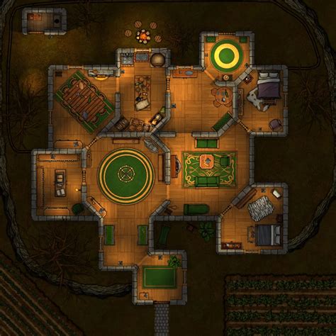 Rich Farmer S Mansion X Battlemaps Dnd World Map Fantasy World | The Best Porn Website