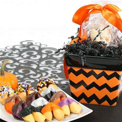 Fancy Fortune Cookies - Halloween Fortune Cookies - Chocolate Covered ...