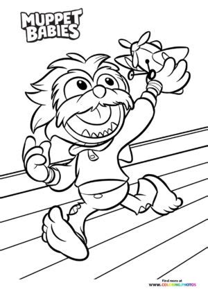 Muppet Babies - Coloring Pages for kids | Free and easy print or download