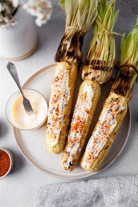 Grilled Mexican Corn - Nutmeg Nanny