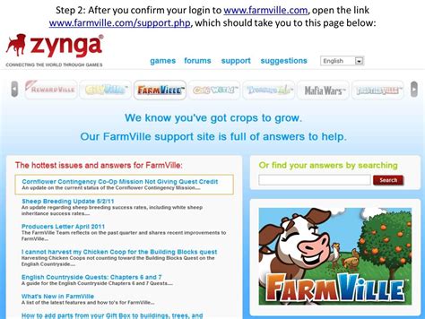 Farmville Professionals: Zynga Live Chat For FV