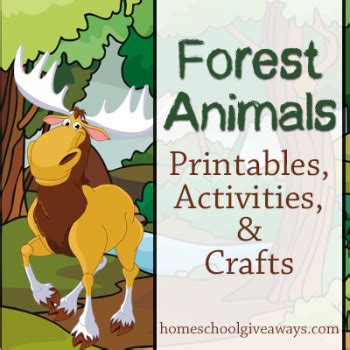 Forest Animals: Forest Animals Crafts