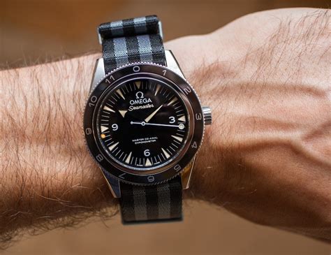 Omega Seamaster 300 Spectre Limited Edition James Bond Watch Hands-On ...