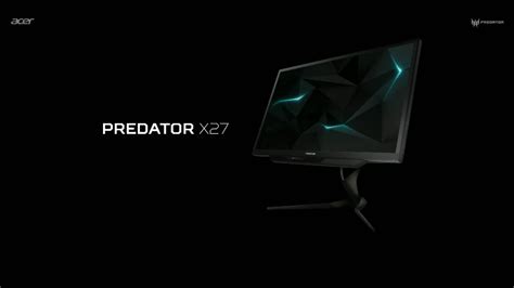 Acer Predator X27 Gaming Monitor Features HDR And Quantum Dot ...