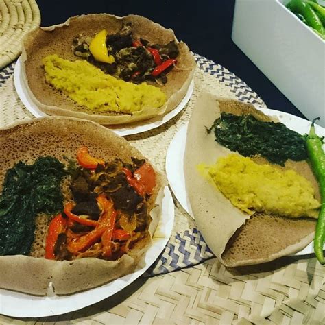 Lecker! Ethiopian food at #streetfood festival. | Ethiopian food, Street food, Food