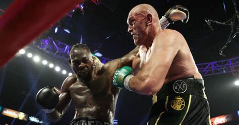 Best heavyweight fight?! - Tyson Fury vs Deontay Wilder 3 full fight ...