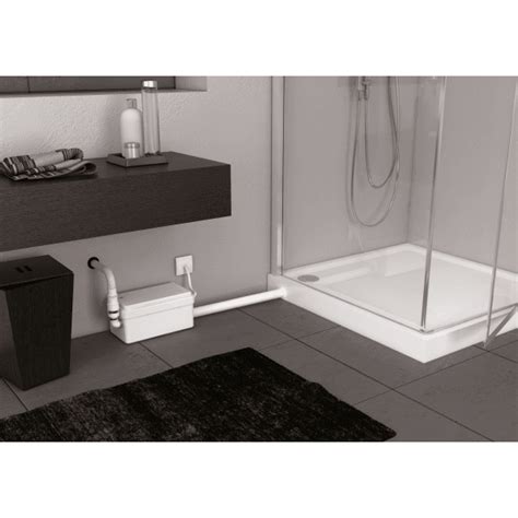 Saniflo Sanishower Flat Macerator Pump Small Basement Bathroom, Gray Basement, Add A Bathroom ...