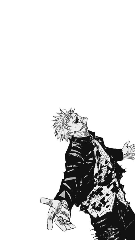 Gojo Satoru Jujutsu kaisen manga wallpaper | Manga art, Manga ...