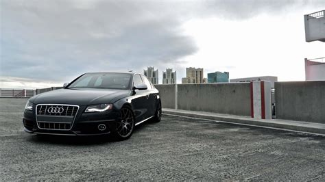 Audi A4 Wallpaper Black