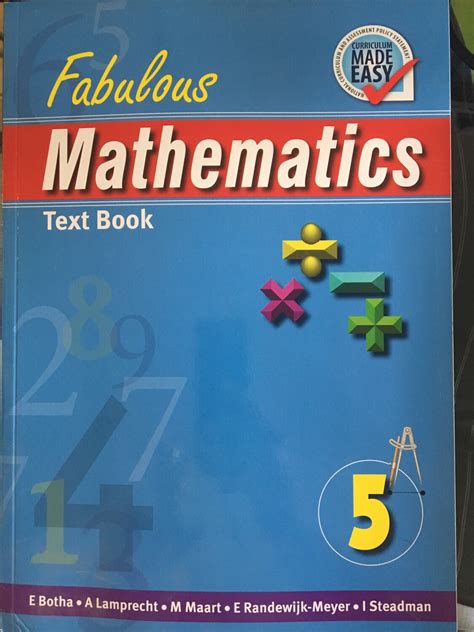 Fifth Grade Math Textbook