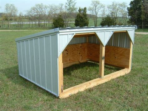 I'd like to build one of these in each paddock. For the goats though I ...