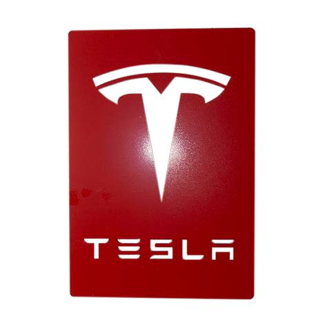 Tesla Motors Floating Custom Metal Signs - Tesla Motors Clipart - Large Size Png Image - PikPng