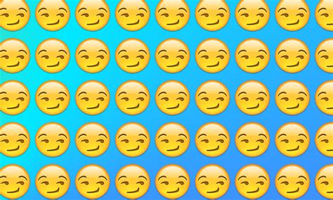 Emojiology: 😏 Smirking Face