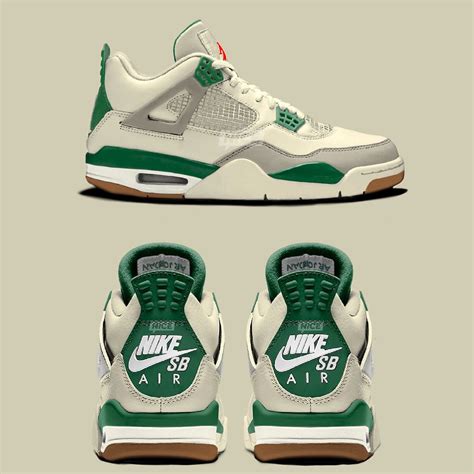 Nike SB x Air Jordan 4 "Pine Green" DR5415-103 | Nice Kicks