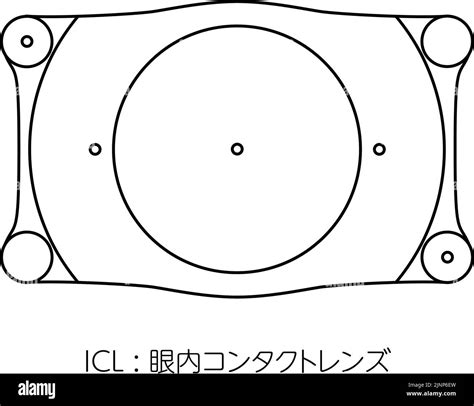 ICL, intraocular contact lens - Translation: ICL, Intraocular Contact Lenses Stock Vector Image ...