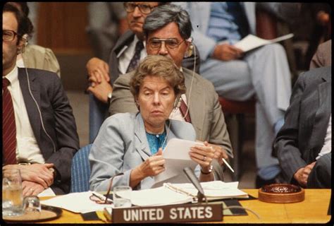 Jeane Kirkpatrick, US-UN Ambassador [United Nations, New York ...