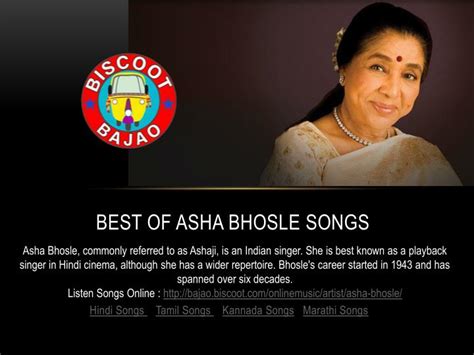 PPT - Asha-Bhosle-hit-songs-bajao-latest PowerPoint Presentation, free download - ID:7121772