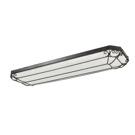 Hampton Bay Saguro 4-Light Russet Fluorescent Ceiling Flushmount-HBF1330-280 - The Home Depot