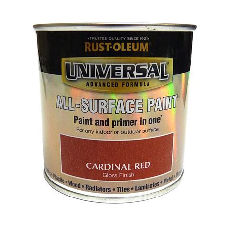 RustOleum Universal All Surface Paint 250ml Cardinal Red - Ray Grahams ...