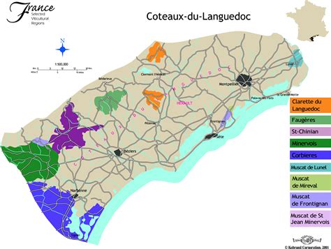 Coteaux-du-Languedoc, Languedoc-Roussillon, France Muscat, Infographic Map, Infographics ...