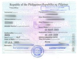 Procedure for Applying Philippines Tourist Visit Visa from Ottawa