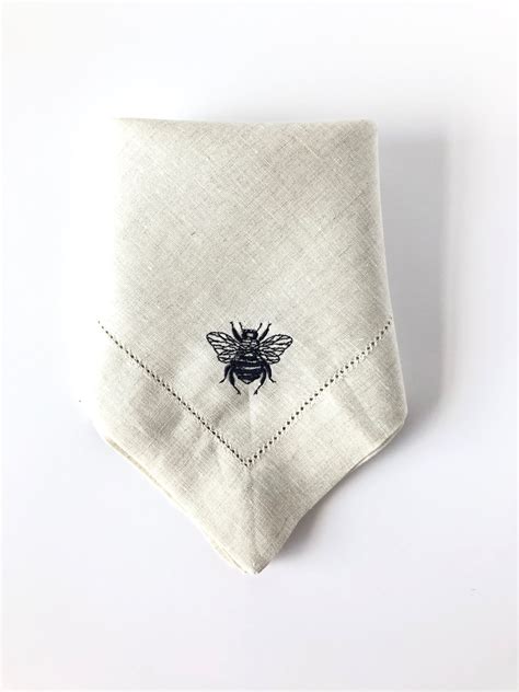 Embroidered Napkins / Cloth Napkins / Dinner Napkins / Linen - Etsy