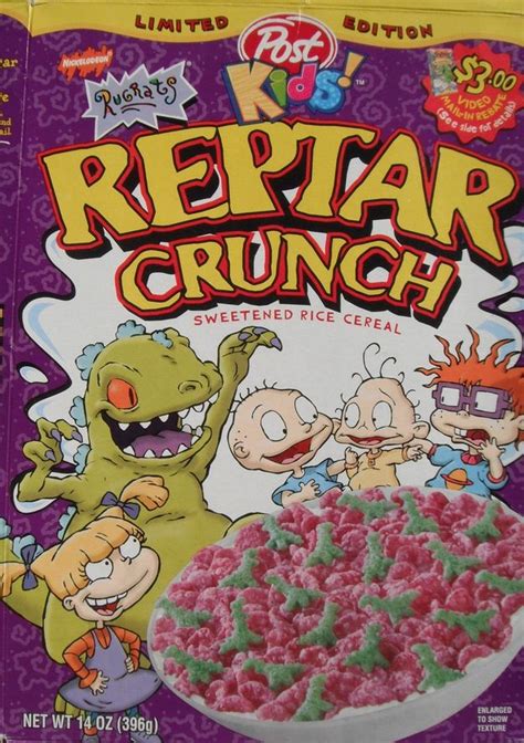 Rugrats reptar cereal | Retro poster, Picture collage wall, My ...