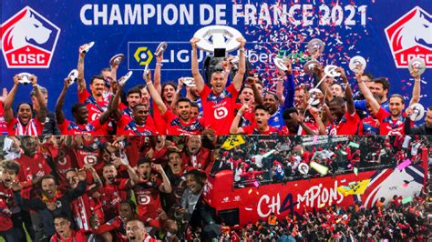 Lille Crowned Ligue 1 CHAMPIONS, Ending PSG Dominance In The League ...