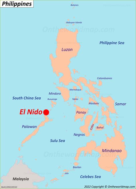 El Nido Map | Philippines | Detailed Maps of El Nido