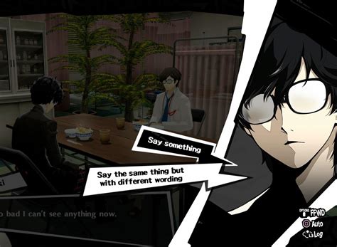 Joker's story dialogue options be like : r/Persona5